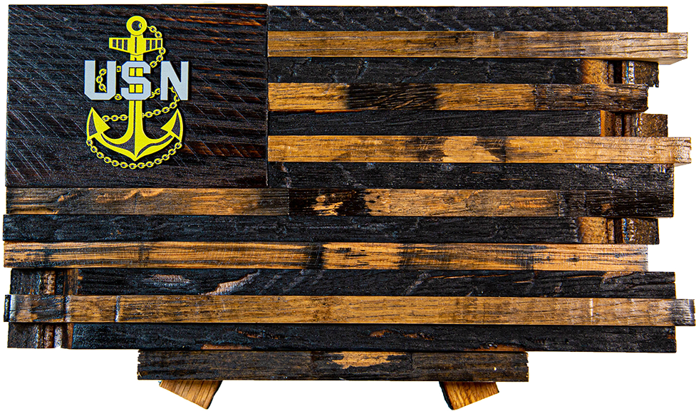The Navy Logo Cask